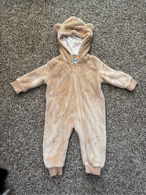 Lily and Dan Bear Coverall Jumpsuit